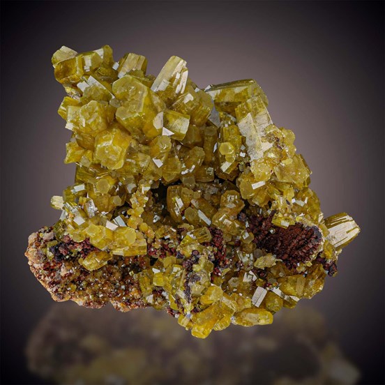 Pyromorphite-Pfingstwiese Mine | Bad Ems | Lahn Valley | Koblenz | Rhineland-Palatinate | Germany